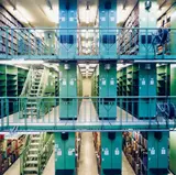 BNF Paris VII by Candida Höfer, 1998, Chromogenic print, sold Dec 2017
