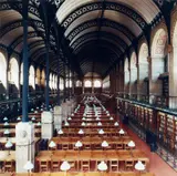 Bibliothèque Sainte-Geneviève Paris II by Candida Höfer, 1997, Chromogenic print, sold Dec 2017