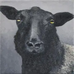 Karin Kneffel, Untitled, 1991, Oil on canvas