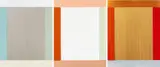 Anima Mundi 95-3 by Imi Knoebel, 2010/2014, Work in 3 parts: each acrylic on plastic foil, collaged. Each, offered Dec 2017