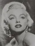 Russell Young, Marilyn Goddess (flat silver+black), 2011, Acrylic, silkscreen and diamond dust on canvas