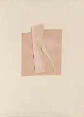 Torso by Joseph Beuys, 1955, Watercolour and paper, collaged, on card, sold Dec 2017