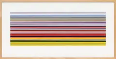 Strip by Gerhard Richter, 2010/2011, Digital colour inkjet print on card on alu-dibond, sold Dec 2017