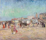 Theo von Brockhusen, Strand in Knocke IX