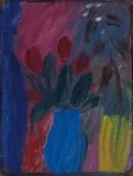 Stilleben N. 21 by Alexej von Jawlensky, 1936, Oil on canvas, mounted on card, sold Dec 2017