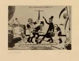 James Ensor, Les mauvais médecins, 1895, Etching on Simili-Japan