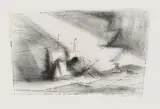 Lyonel Feininger, Off the Coast, stone 3 (Vor der Küste, Stein 3)