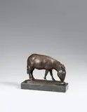 Grasender Esel by August Gaul, 1911, Bronze, offered Dec 2017