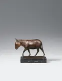 Gehender Esel by August Gaul, 1911, Bronze, sold Dec 2017