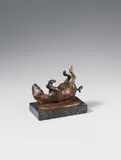 Sich wälzender Esel by August Gaul, 1911, Bronze, sold Dec 2017
