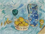 Ivo Hauptmann, Stillleben mit Zitronen, 1925, Oil on canvas