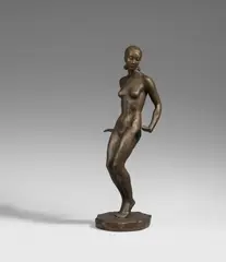 Tänzerin by Fritz Klimsch, 1936, Bronze, sold Dec 2017