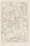 Pablo Picasso, Le Banquet, 1934, Etching on ivory-coloured wove paper