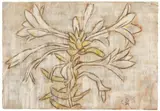Funkie by Christian Rohlfs, 1937, Water tempera and coloured chalk on heavy watercolour laid paper with watermark "PM FABRIANO" 39.5 x 57 Framed under gla, sold Dec 2017