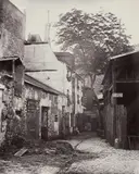 Pierre Emonds, Cour rue Larrey No. 8, Paris, 1860s, Albumen print