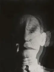 Anton Stankowski, Simultan Selbstportrait, 1938, Gelatin silver print on Agfa paper, printed later