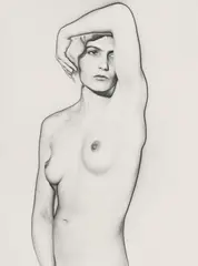 Natascha by Man Ray, 1931, Posthumous gelatin silver print, printed 1979 by Pierre Gassmann, sold Dec 2017