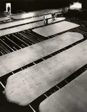 Ludwig Windstosser, Untitled (Mannesmann factory), 1950s, 18 vintage ferrotyped gelatin silver prints on Agfa-Brovira paper. Each approx