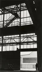 August-Thyssen smeltery, Ruhr by Herbert List, c. 1955, Vintage ferrotyped gelatin silver print on Agfa-Brovira paper, sold Dec 2017