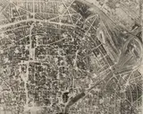 Reconaissance pictures of Cologne damages by British Air Ministry photographs, 1942/43, 5 vintage gelatin silver prints. From, offered Dec 2017