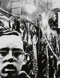 William Klein, Boy + 1$, New York, 1955, Gelatin silver print, printed later