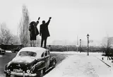 Léon Herschtritt, Noël à Berlin, 1961, Gelatin silver print, printed 2015 by Philippe Salaün