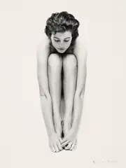 Janine Niépce, Nu juvenile, Paris, 1958, Gelatin silver print, printed later