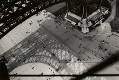 Eiffel tower, shadow by Abe Frajndlich, 1995, Gelatin silver print, offered Dec 2017