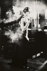 Smoker, Paris (Spanish Vogue) by Pamela Hanson, 1993, Gelatin silver print, printed, offered Dec 2017