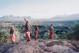 Jimmy Nelson, Nyerere, Loingo, Lewangum & Lepokodou Kaisut Desert, Kenya, 1910, Chromogenic print on dibond
