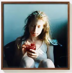 Untitled by Hellen van Meene, 2001, Chromogenic print, sold Dec 2017