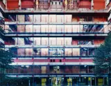 Matthias Hoch, Klinikum #13, Aachen, 1995, Chromogenic print on plastic board, face-mounted to plexiglass