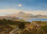 Albert Zimmermann, View of the Golf of Baiae