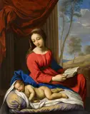 Nicolas Mignard, The Virgin and Child, Oil on canvas (relined)