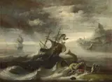Italian School 17th century, Jonah and the Whale