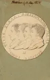 German School, Design for a Medallion, Pencil on sturdy, cream-coloured card, mounted Dated to the mount: Breslaw [...] 17 May 1824 Diameter: