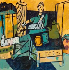 Bernd Pfarr, Untitled, Acrylic on canvas Signed