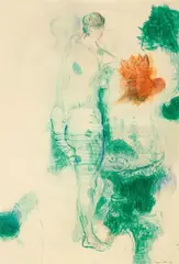 Ioan Iacob, Ohne Titel, 1997, 3 Arbeiten: je Aquarell und Gouache auf Papier