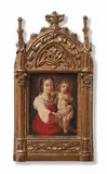 The Virgin and Child by Probably Antwerp School 17th & 18th century, Oil on copper, offered Sep 2017
