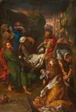 copy after Federico Barocci, The Deposition, Oil on canvas (relined)