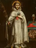 Flemish School 17th & 18th century, A Holy Martyr, Oil on copper