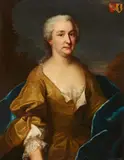 Jakob Emanuel Handmann, Portrait of Rosina von Lerber-Dachselhofer, Oil on canvas (edges relined)