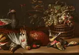 Still Life with Fruit and Game by in the manner of Frans Snyders, Oil on canvas (relined), sold Sep 2017