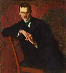 Hans Carp, Portrait of a Young Man, Oil on canvas