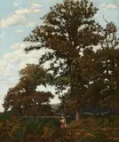 Henri Harpignies, The Pipe Smoker