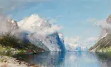 Georg Anton Rasmussen, Norwegian Fjord Landscape