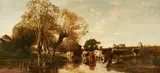 Joseph Wenglein, Landscape with Cattle