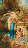Hans Zatzka, No Rose without Thorns