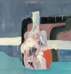 Jan Dibbets, Untitled, 1965, Acrylic on paper on wood
