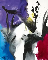 éclosion by Jean Miotte, Around 1990, Acrylic on canvas, sold Jun 2017